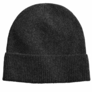 Men's 100% Cashmere Cuffed Beanie
